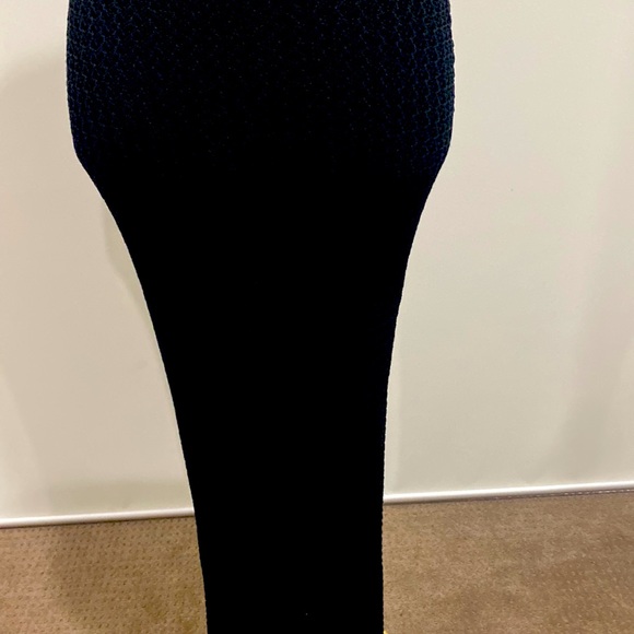 Country Road black textured crochet knit dress XS (6-10) - Picture 3 of 8